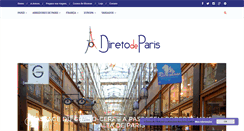 Desktop Screenshot of diretodeparis.com